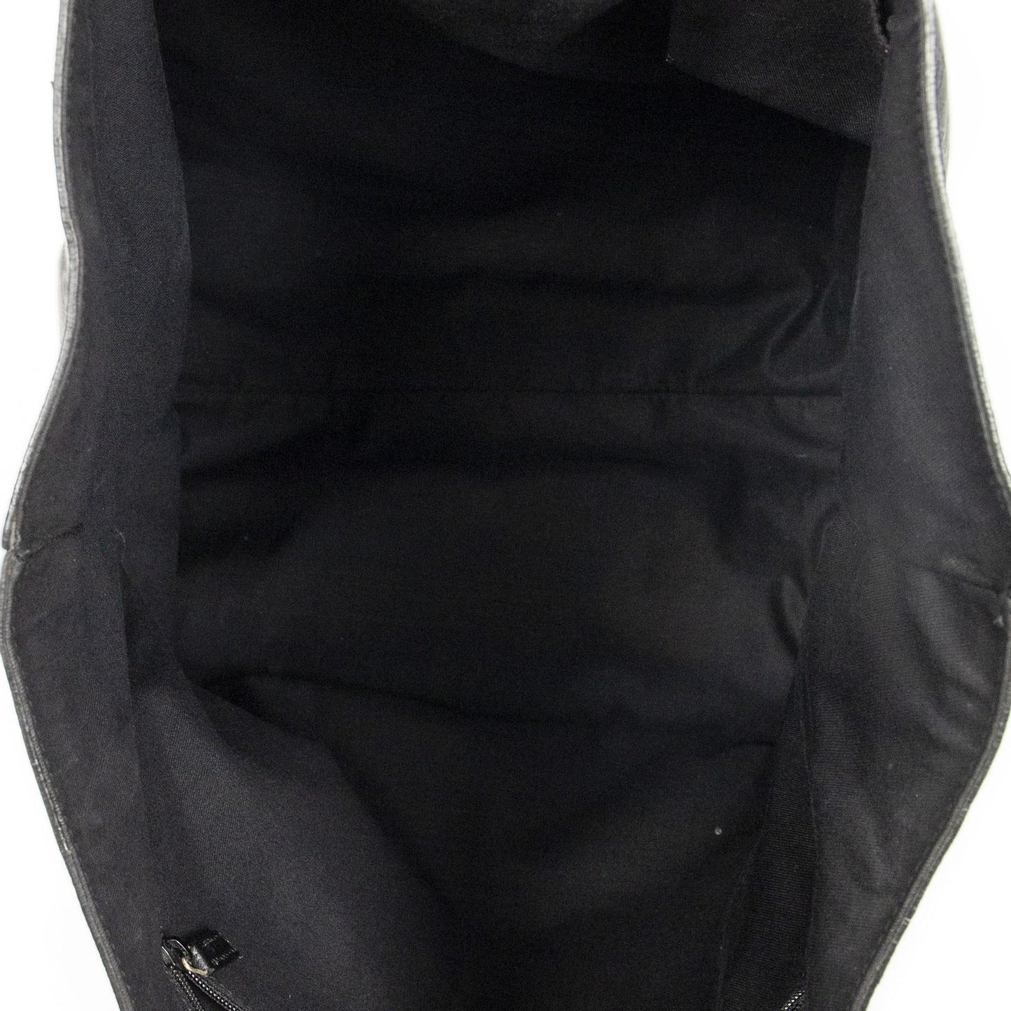 Gucci Abbey D-ring Vertical Tote Black GG Canvas — view 9