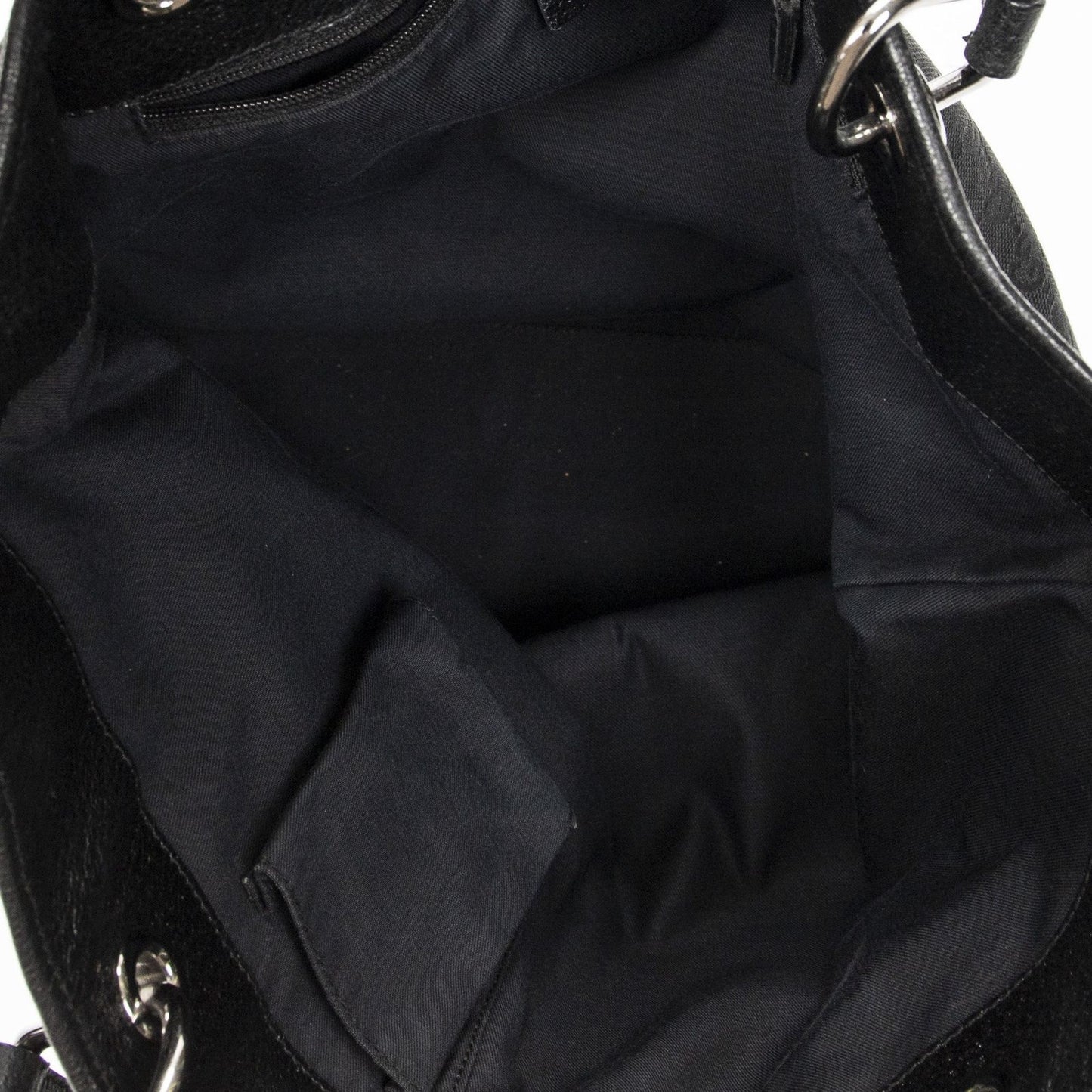 Gucci Eclipse Tote Black GG Canvas — view 9