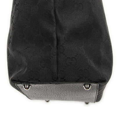 Gucci Eclipse Tote Black GG Canvas — view 8