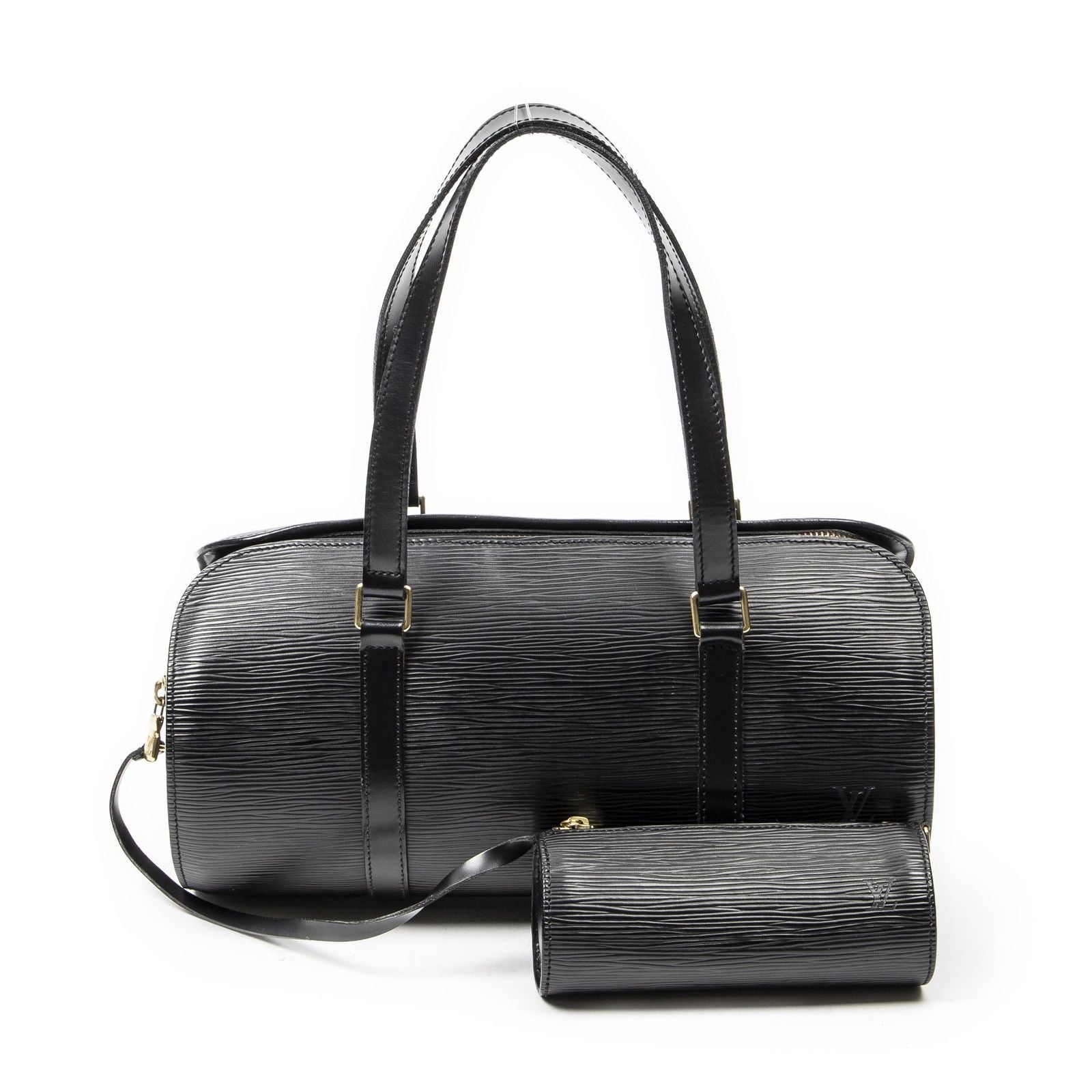 Louis Vuitton Soufflo Black Epi Messenger Bag