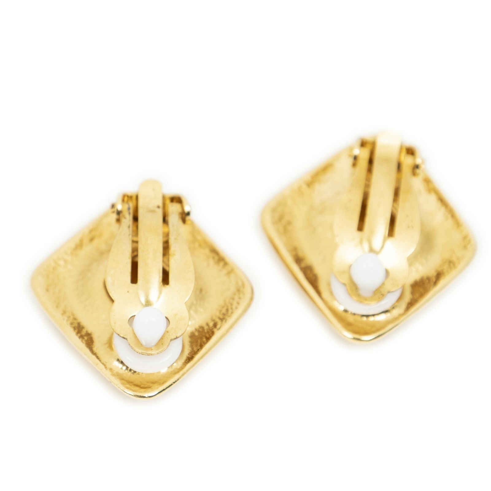 Chanel CC Logo Diamond Earring — view 2