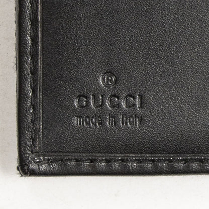 Gucci Jackie Compact Wallet Black GG Canvas — view 5