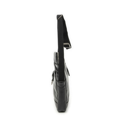 Saint Laurent Yves Rivington Lace Cross Belt Bag Black Calfskin Leather — view 3