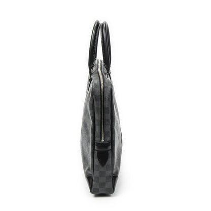 Louis Vuitton Porte Documents Voyage Black Damier Graphite — view 3