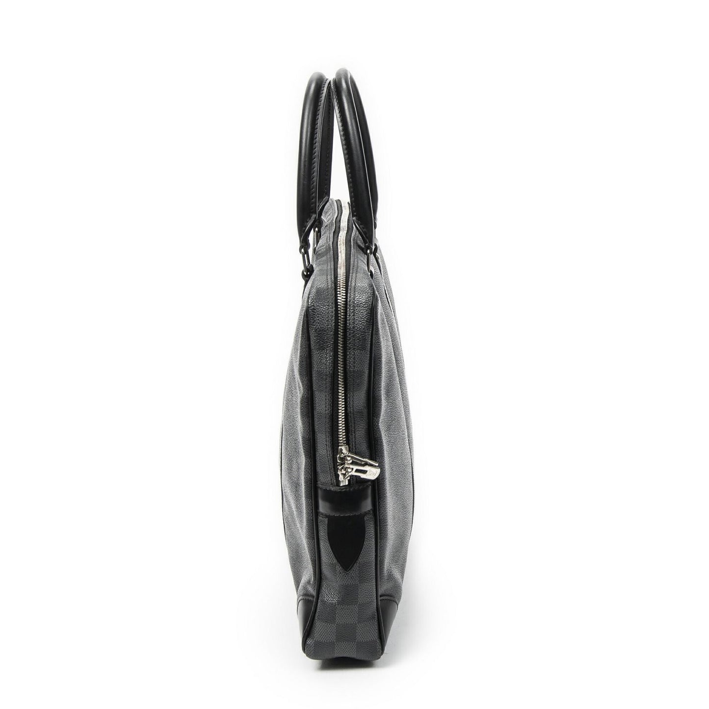 Louis Vuitton Porte Documents Voyage Black Damier Graphite — view 4