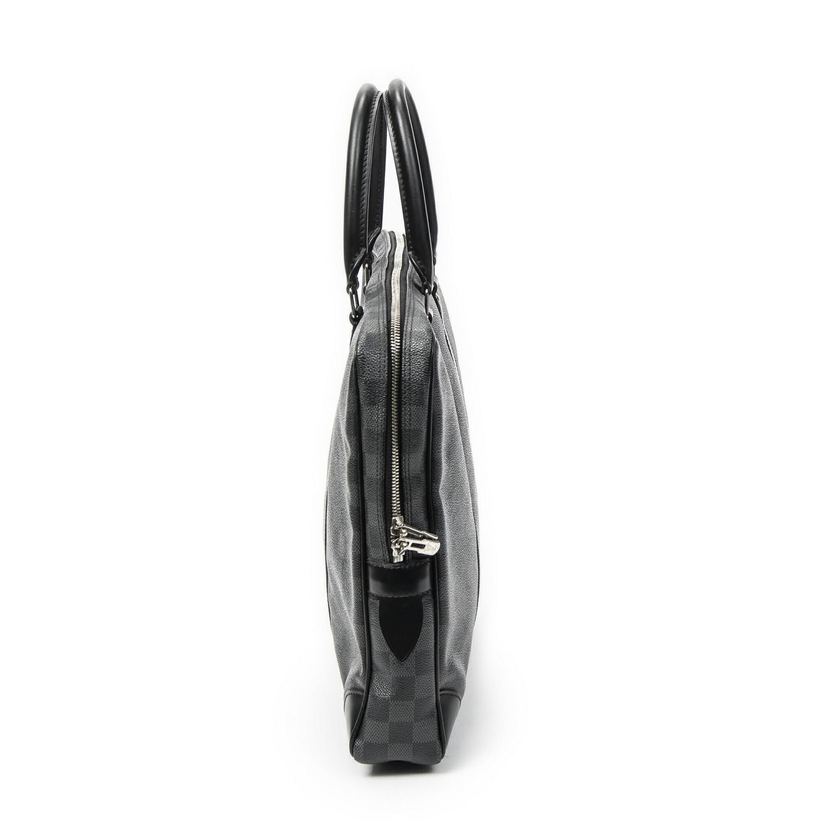 Louis Vuitton Porte Documents Voyage Black Damier Graphite — view 4