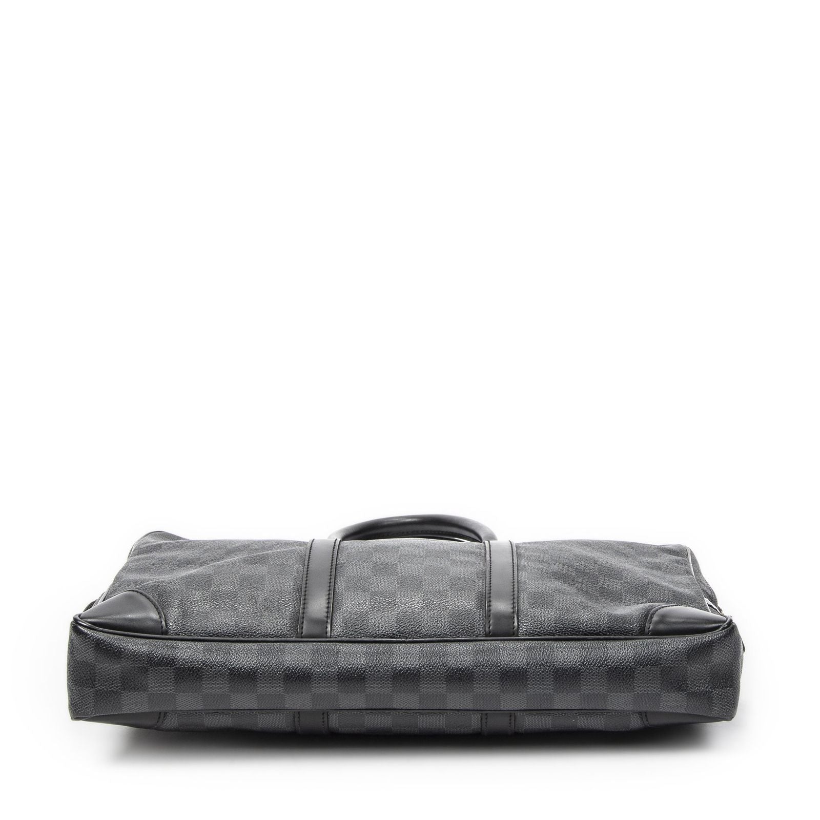Louis Vuitton Porte Documents Voyage Black Damier Graphite — view 6