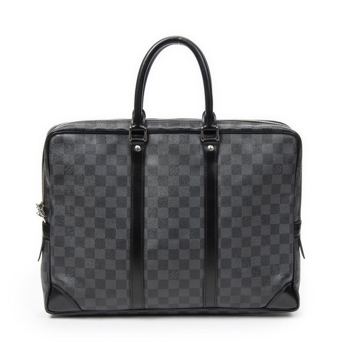 Louis Vuitton Porte Documents Voyage Black Damier Graphite
