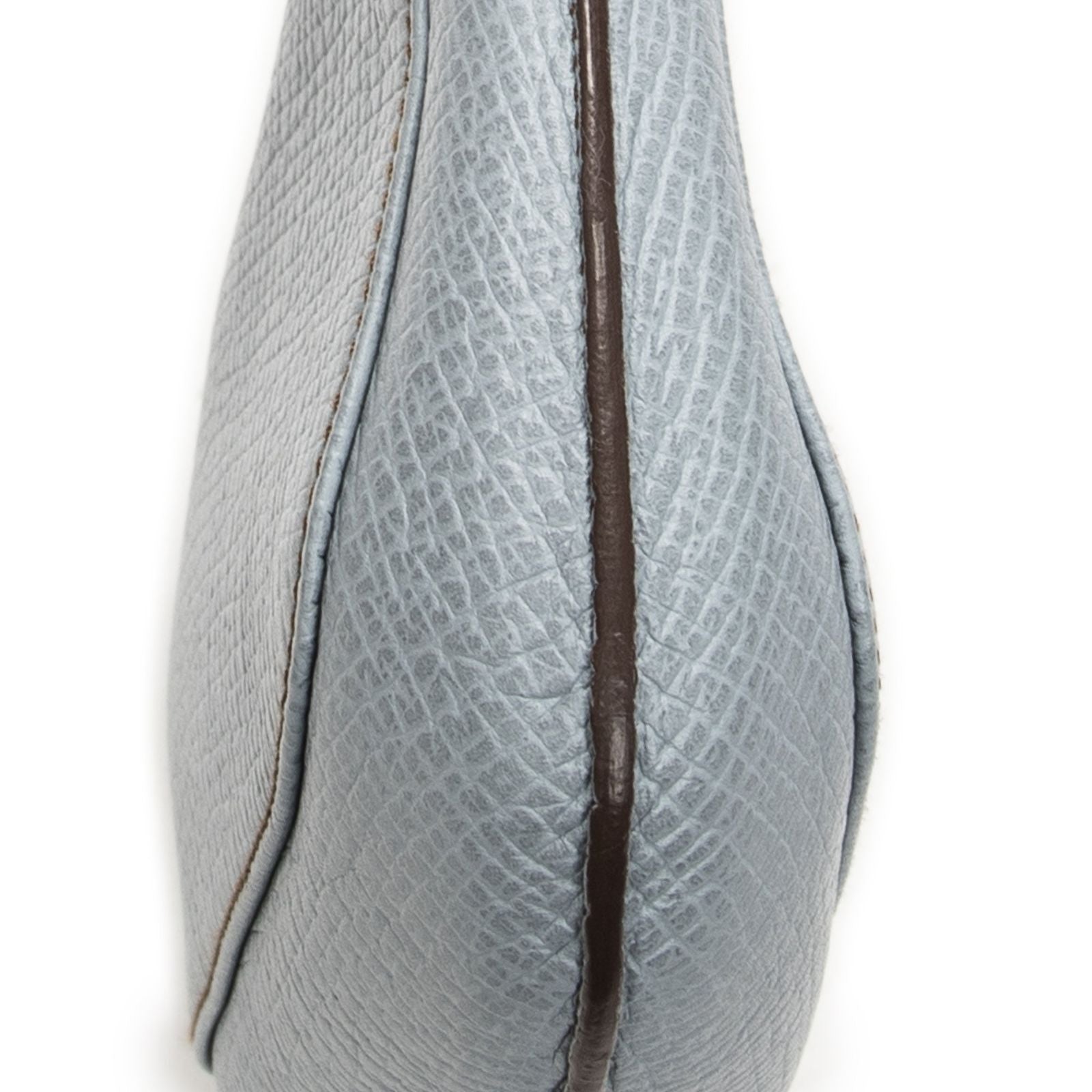 Loewe Mini Zip Light Blue Gray Calfskin Leather — view 7