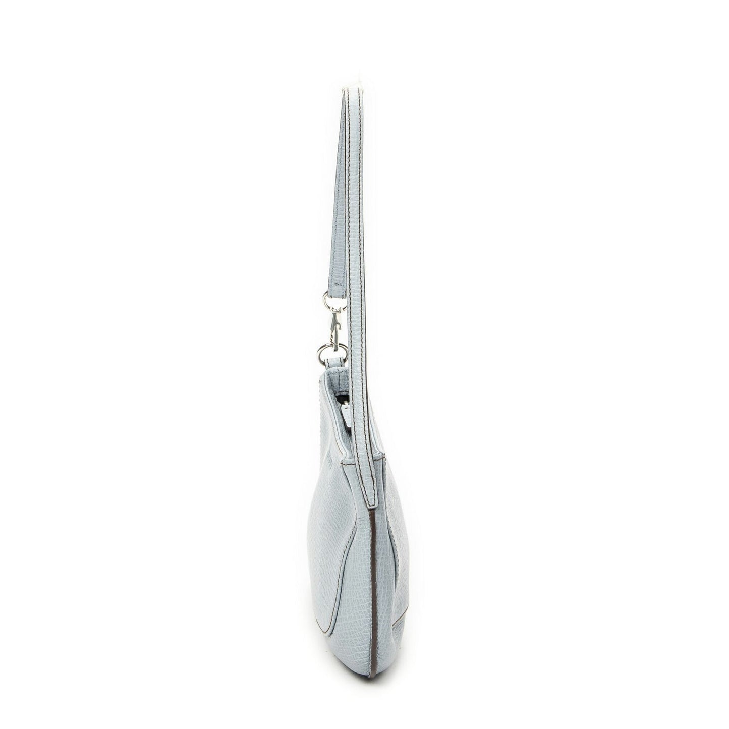 Loewe Mini Zip Light Blue Gray Calfskin Leather — view 3