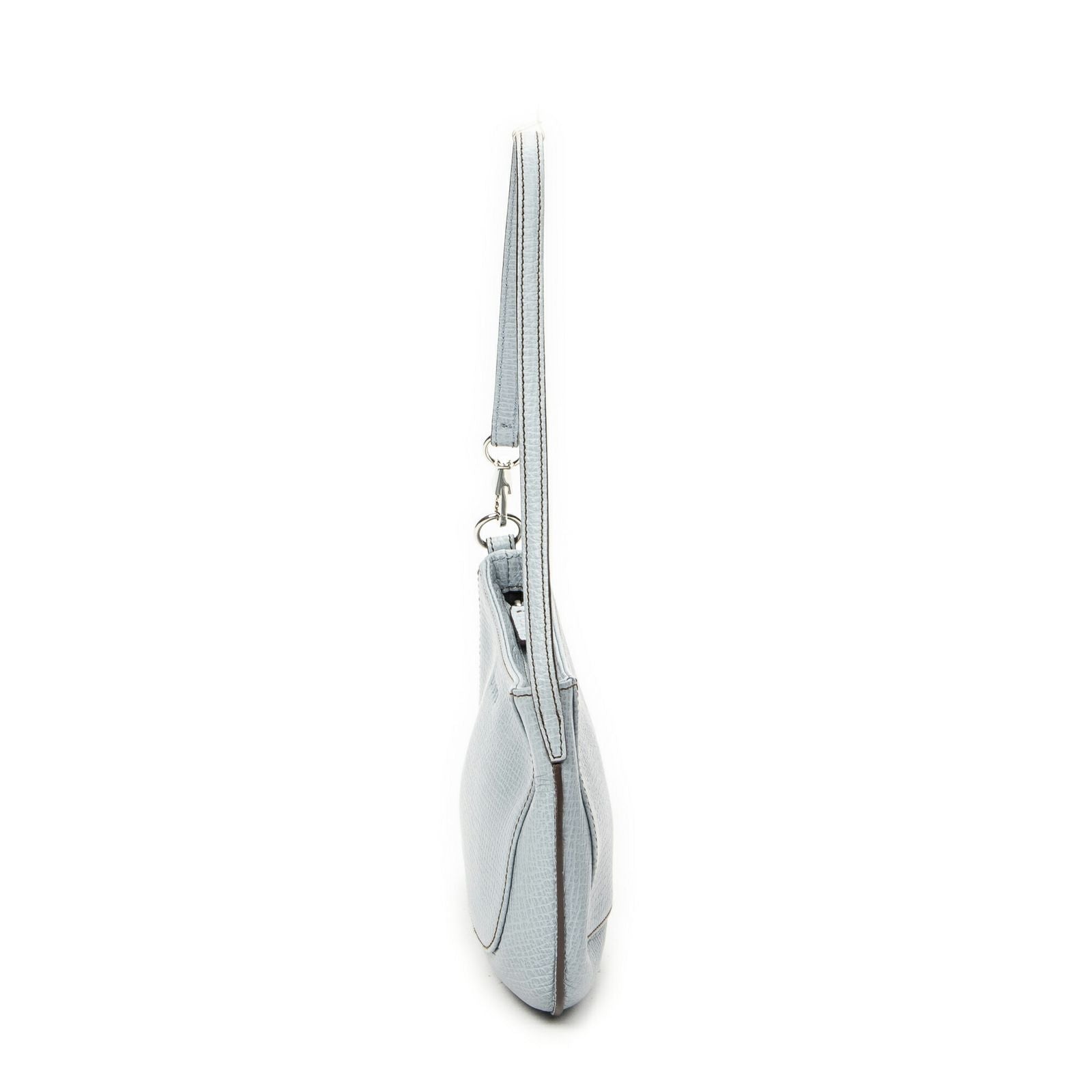 Loewe Mini Zip Light Blue Gray Calfskin Leather — view 3