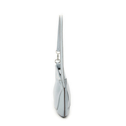 Loewe Mini Zip Light Blue Gray Calfskin Leather — view 3