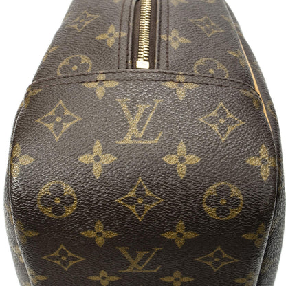 Louis Vuitton Deauville Brown Monogram Canvas Handbag — view 7