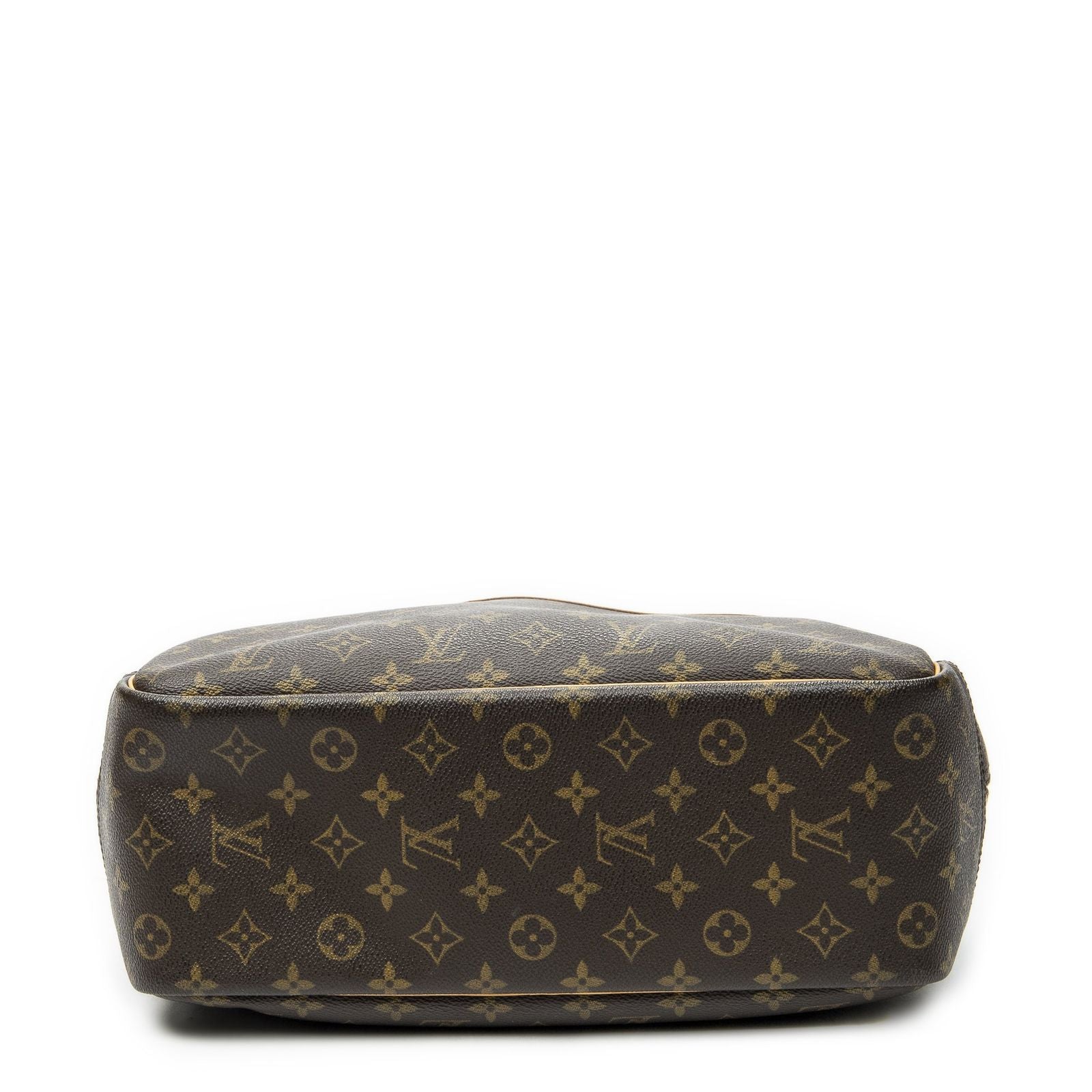 Louis Vuitton Deauville Brown Monogram Canvas Handbag — view 6