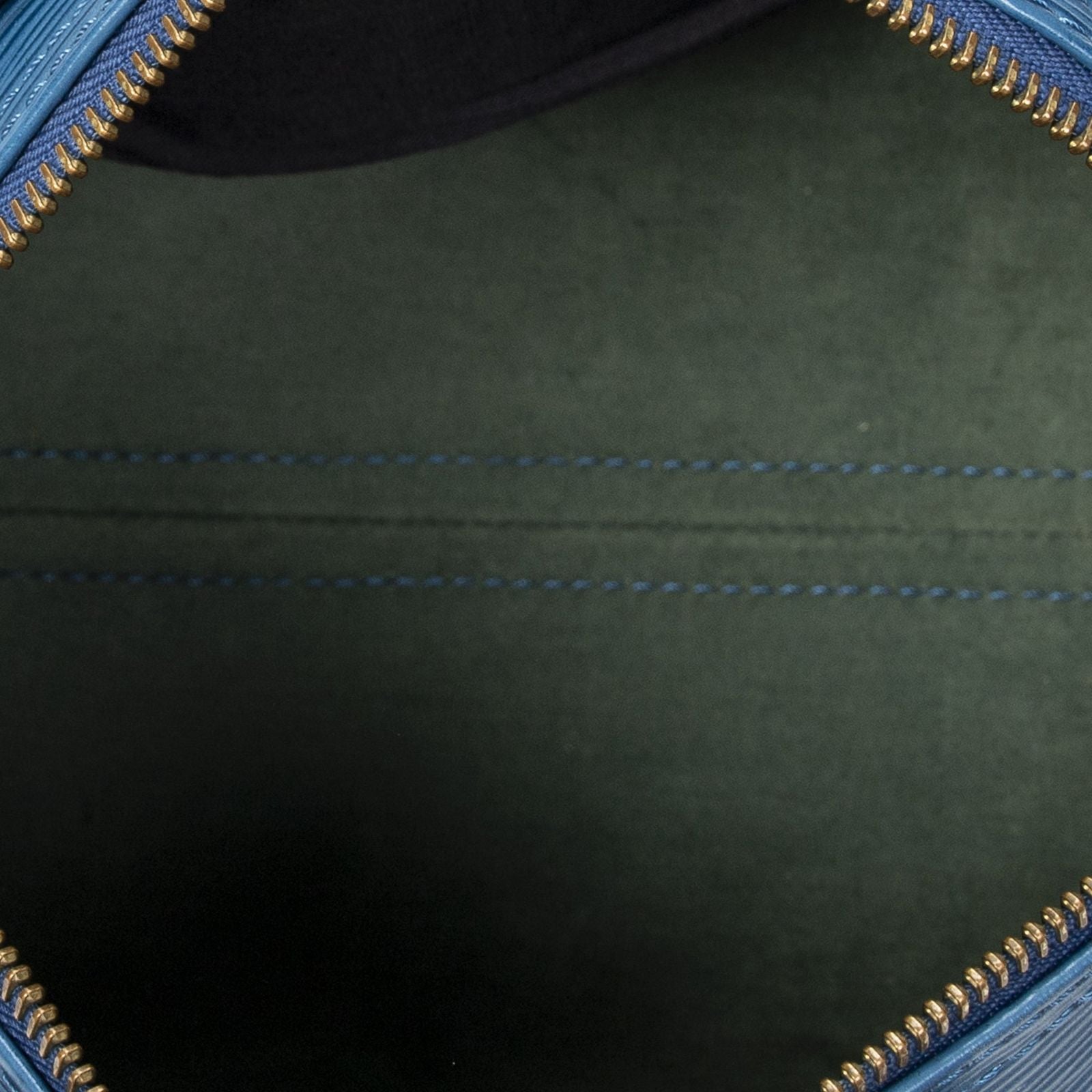 Louis Vuitton Speedy Blue Epi Handbag — view 9