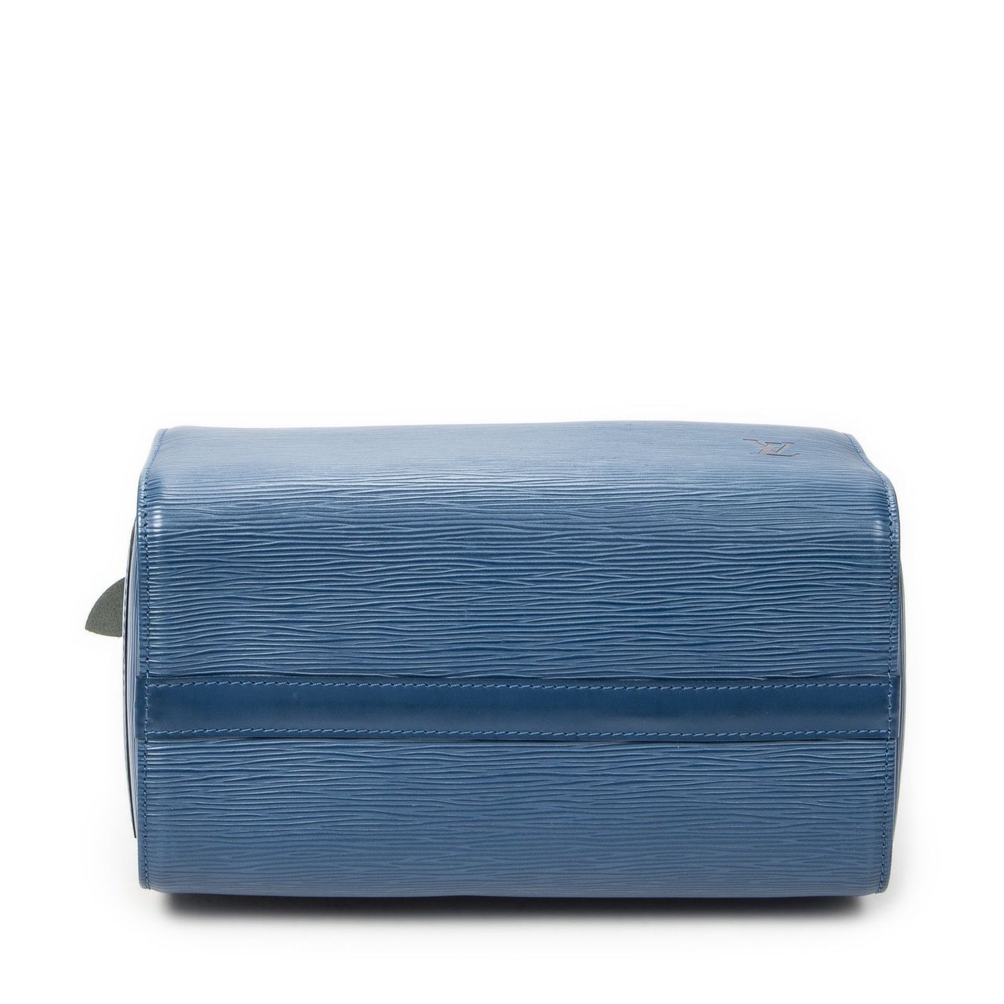 Louis Vuitton Speedy Blue Epi Handbag — view 6