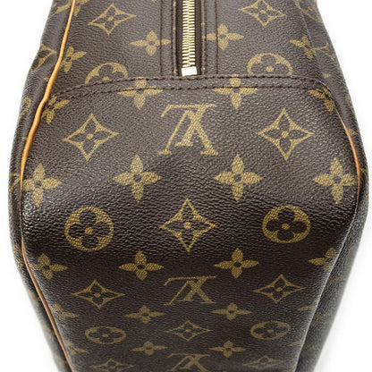 Louis Vuitton Deauville Brown Monogram Canvas Handbag — view 8