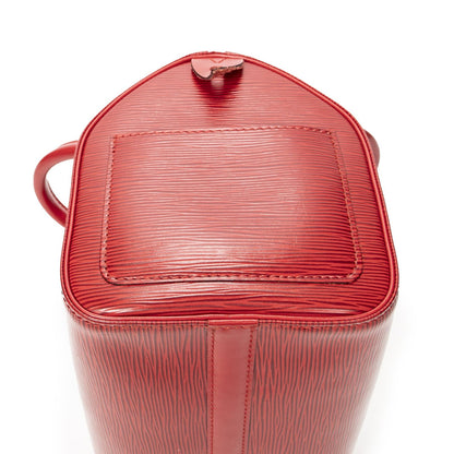 Louis Vuitton Speedy Red Epi Handbag — view 7