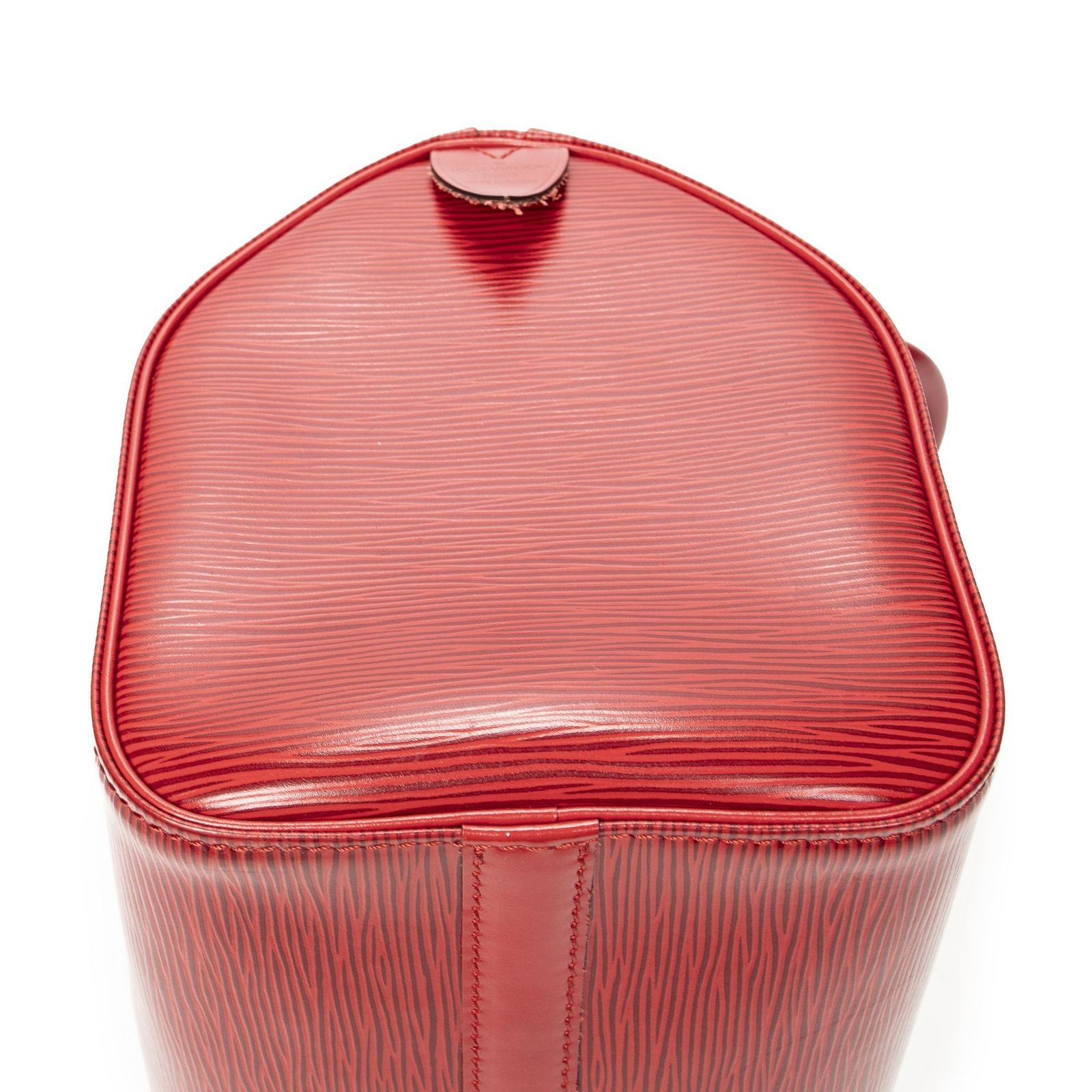 Louis Vuitton Speedy Red Epi Handbag — view 8