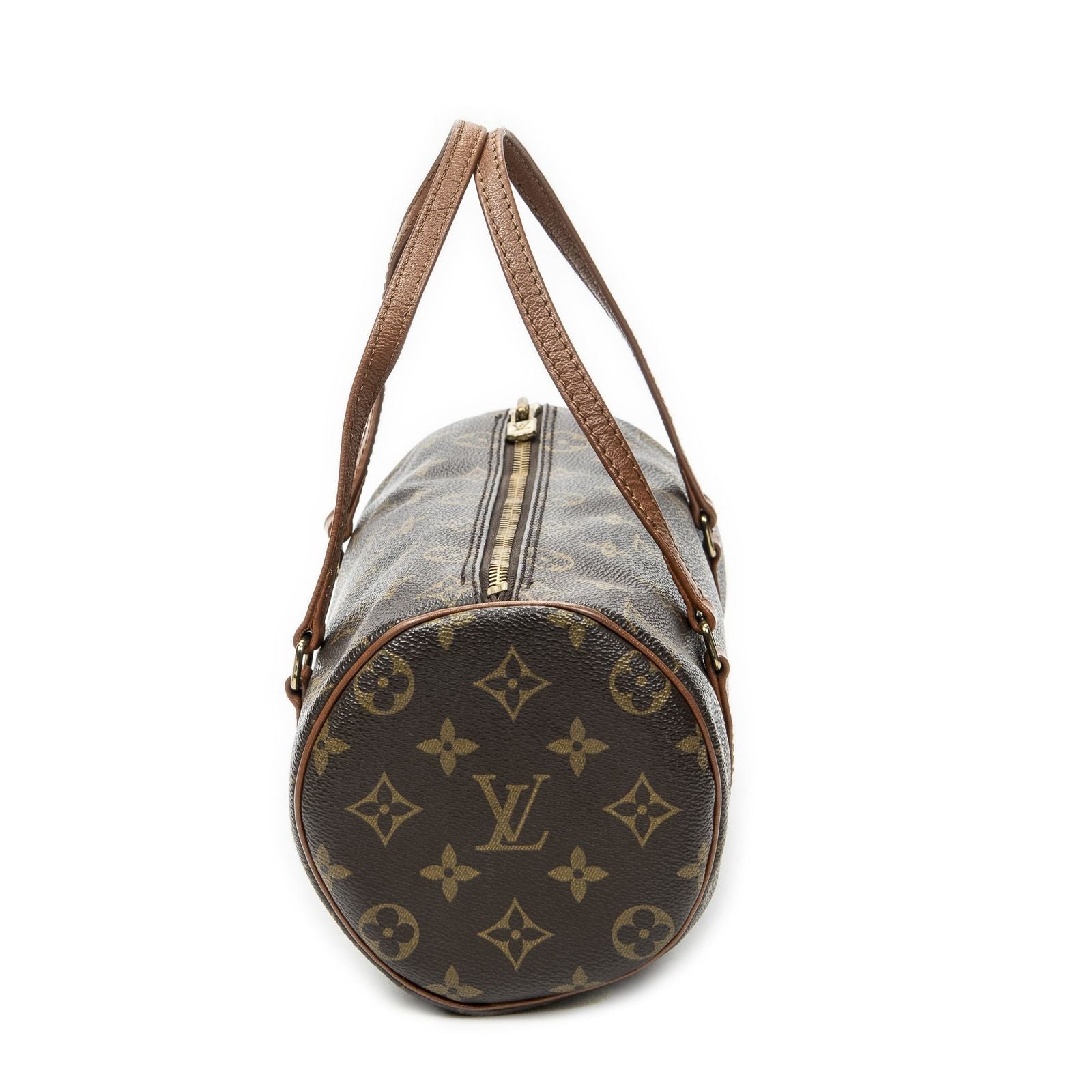 Louis Vuitton Papillon Brown Monogram Canvas Handbag — view 3