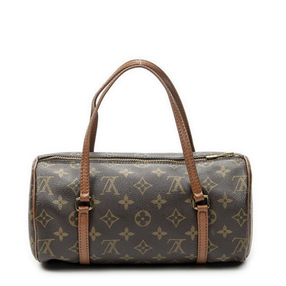 Louis Vuitton Papillon Brown Monogram Canvas Handbag — view 5