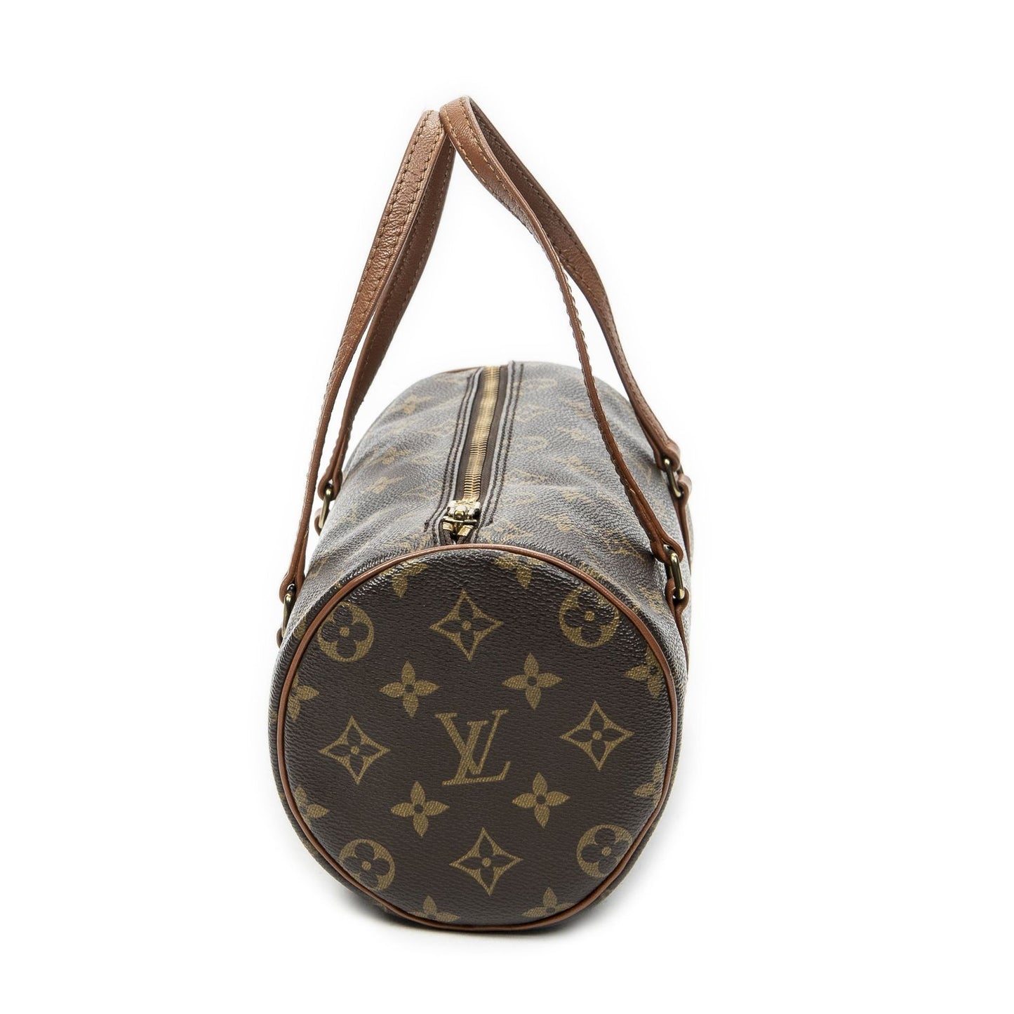 Louis Vuitton Papillon Brown Monogram Canvas Handbag — view 4