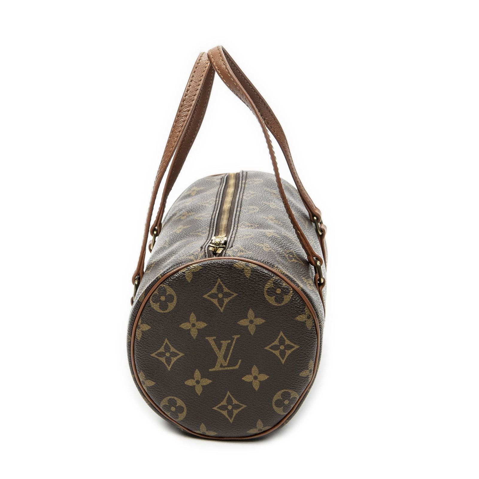 Louis Vuitton Papillon Brown Monogram Canvas Handbag — view 4