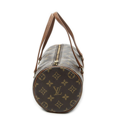 Louis Vuitton Papillon Brown Monogram Canvas Handbag — view 4
