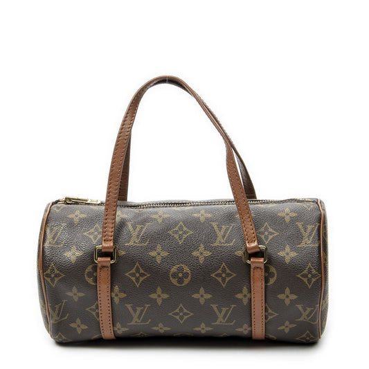 Louis Vuitton Papillon Brown Monogram Canvas Handbag
