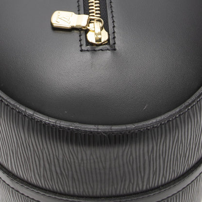 Louis Vuitton Soufflot Black Epi Handbag — view 8