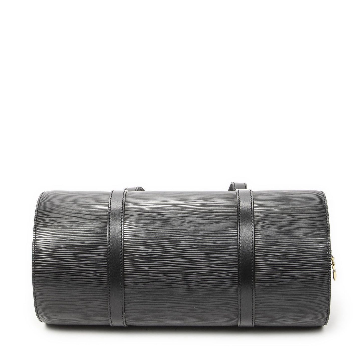 Louis Vuitton Soufflot Black Epi Handbag — view 6