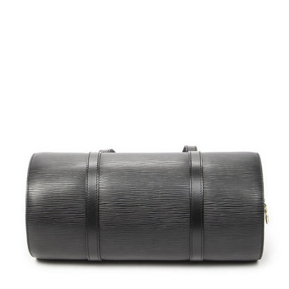 Louis Vuitton Soufflot Black Epi Handbag — view 6