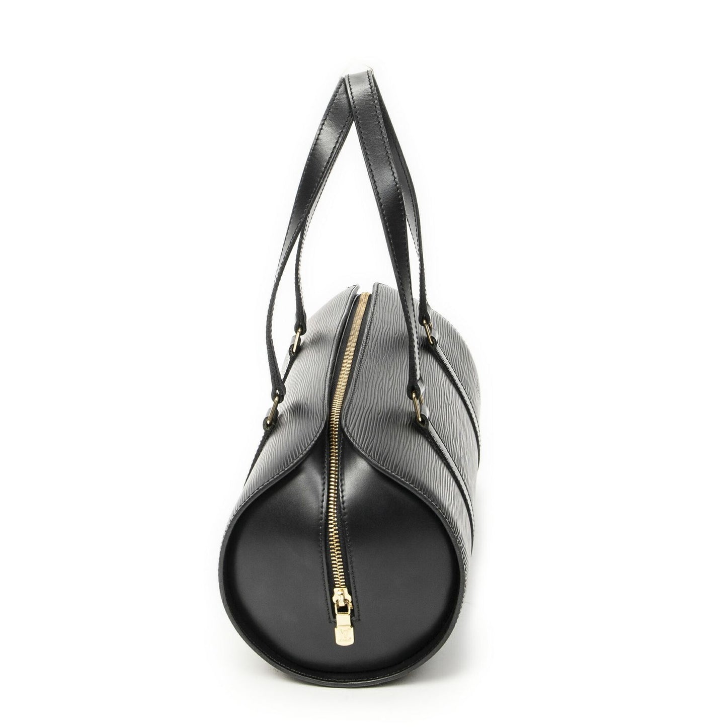 Louis Vuitton Soufflot Black Epi Handbag — view 4