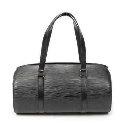 Louis Vuitton Soufflot Black Epi Handbag