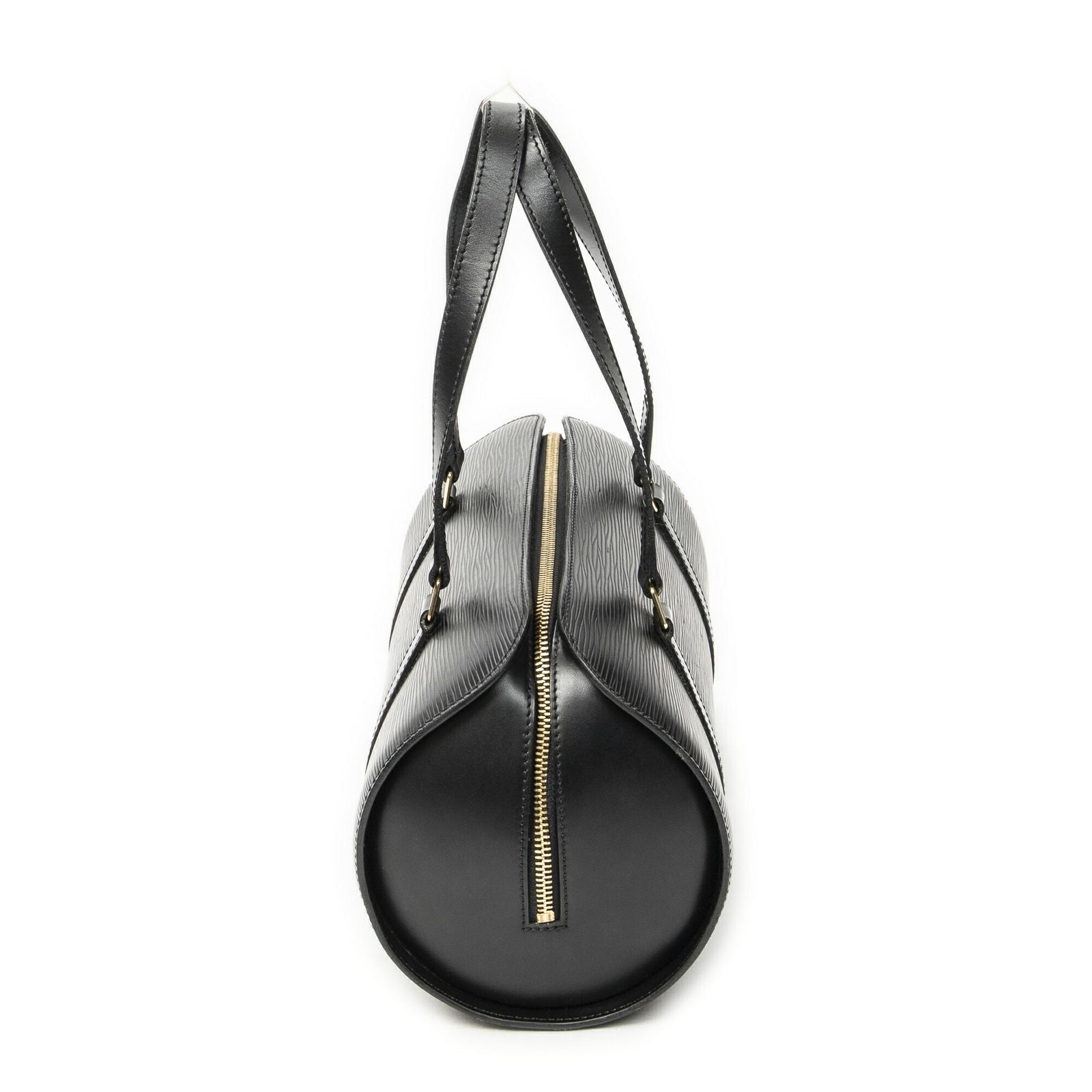 Louis Vuitton Soufflot Black Epi Handbag — view 3