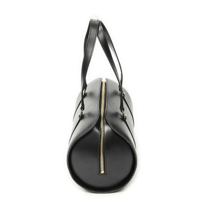 Louis Vuitton Soufflot Black Epi Handbag — view 3