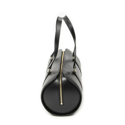 Louis Vuitton Soufflot Black Epi Handbag — view 3