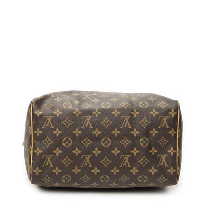 Louis Vuitton Speedy Brown Monogram Canvas Handbag — view 6