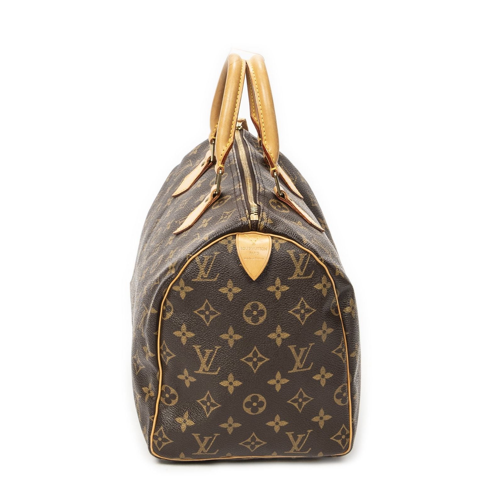 Louis Vuitton Speedy Brown Monogram Canvas Handbag — view 4