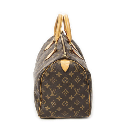 Louis Vuitton Speedy Brown Monogram Canvas Handbag — view 4