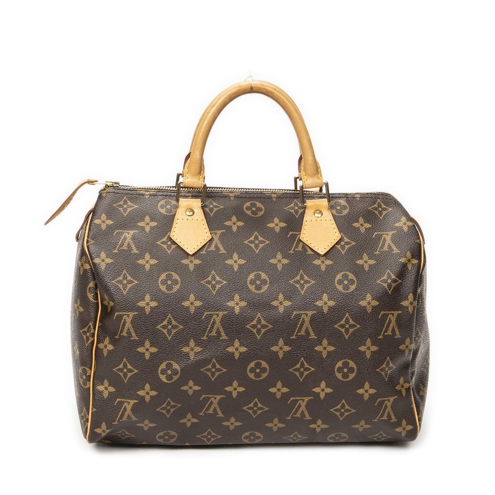 Louis Vuitton Speedy Brown Monogram Canvas Handbag — view 5