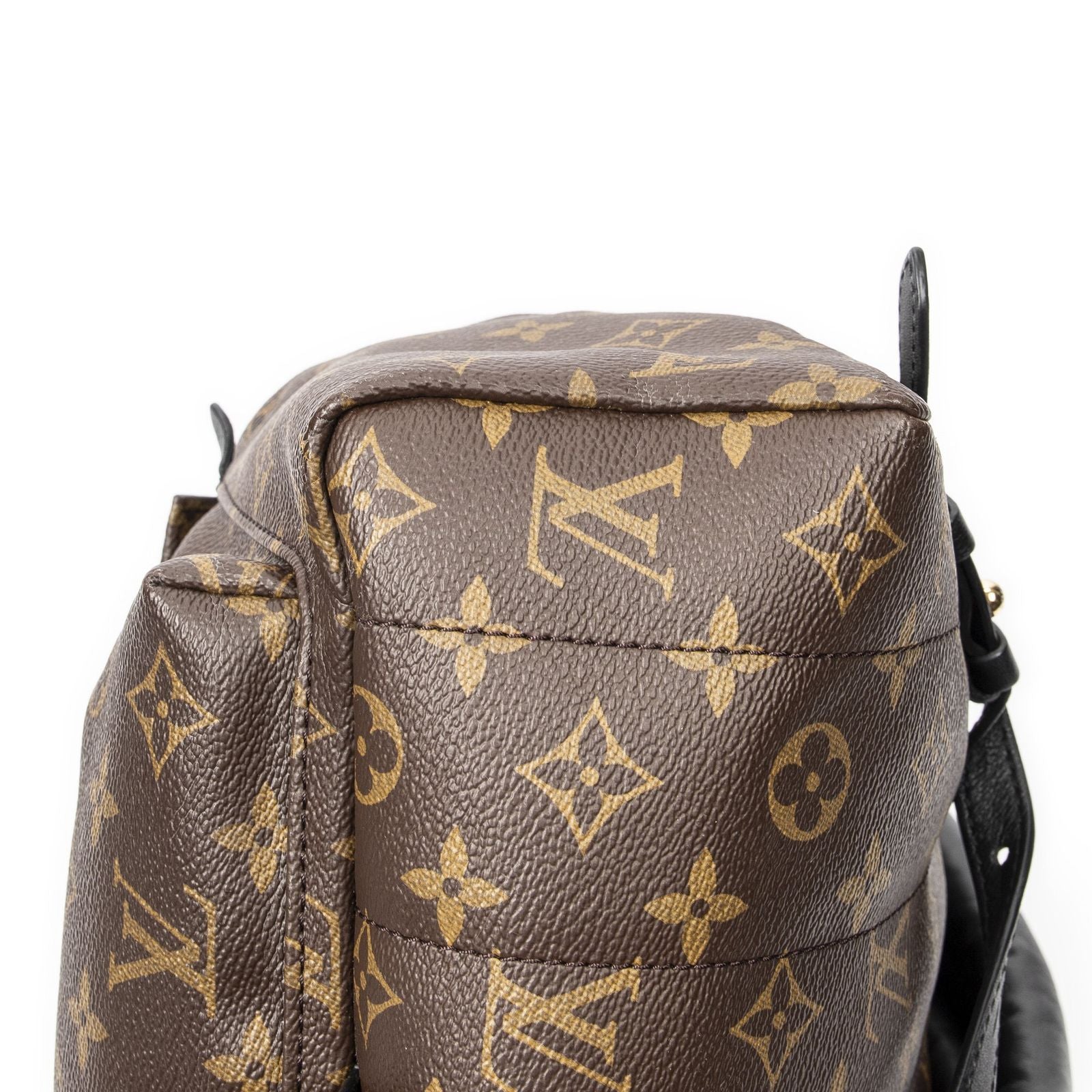 Louis Vuitton Palm Springs Brown Monogram Canvas Backpack — view 7