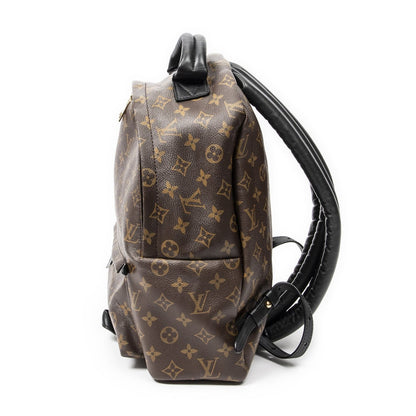 Louis Vuitton Palm Springs Brown Monogram Canvas Backpack — view 3
