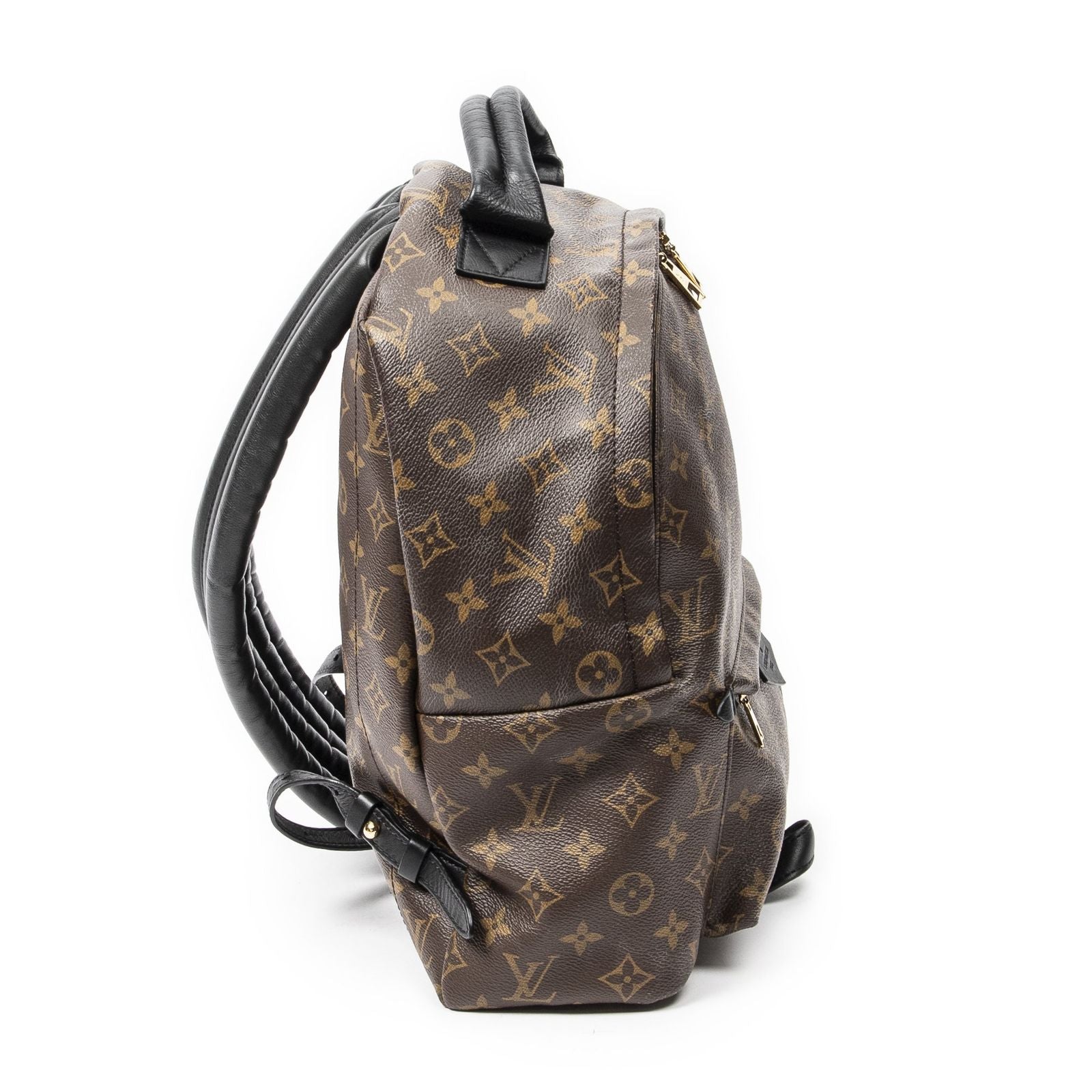 Louis Vuitton Palm Springs Brown Monogram Canvas Backpack — view 4