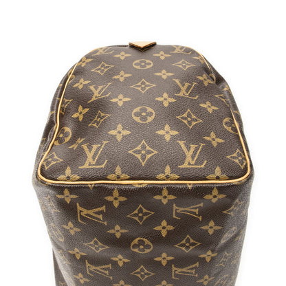Louis Vuitton Speedy Brown Monogram Canvas Handbag — view 8