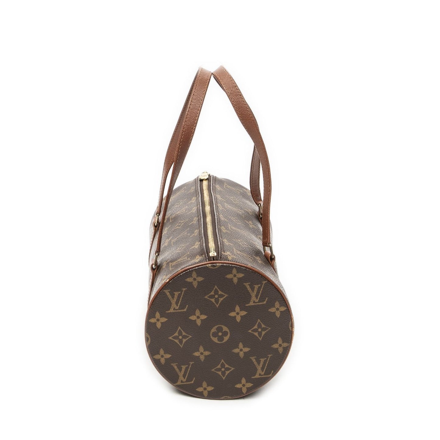 Louis Vuitton Papillon Brown Monogram Canvas Handbag — view 3