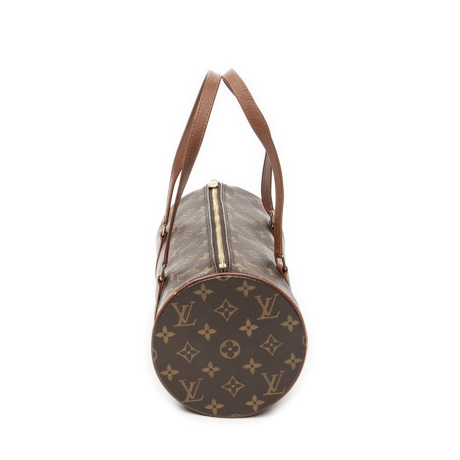 Louis Vuitton Papillon Brown Monogram Canvas Handbag — view 3