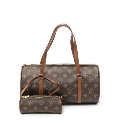 Louis Vuitton Papillon Brown Monogram Canvas Handbag