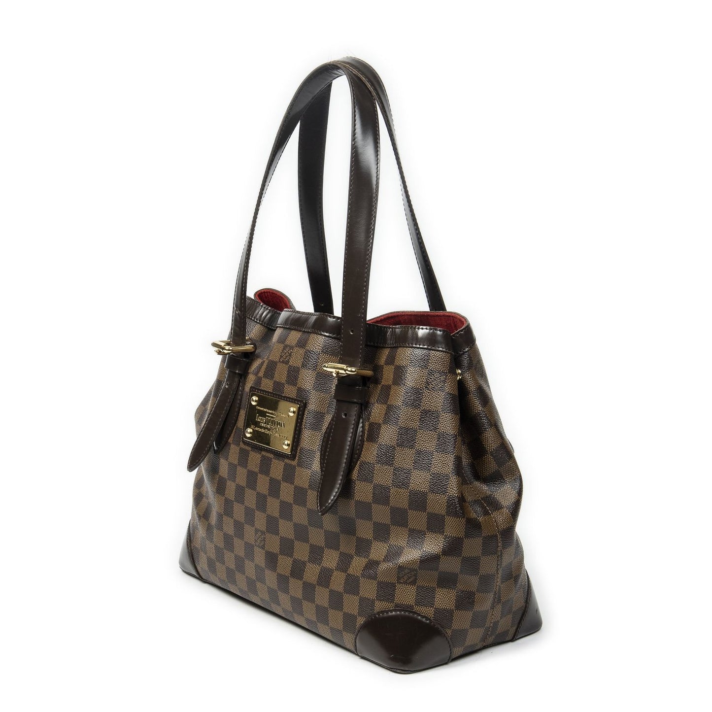 Louis Vuitton Hampstead Brown Damier Ebene Tote — view 2