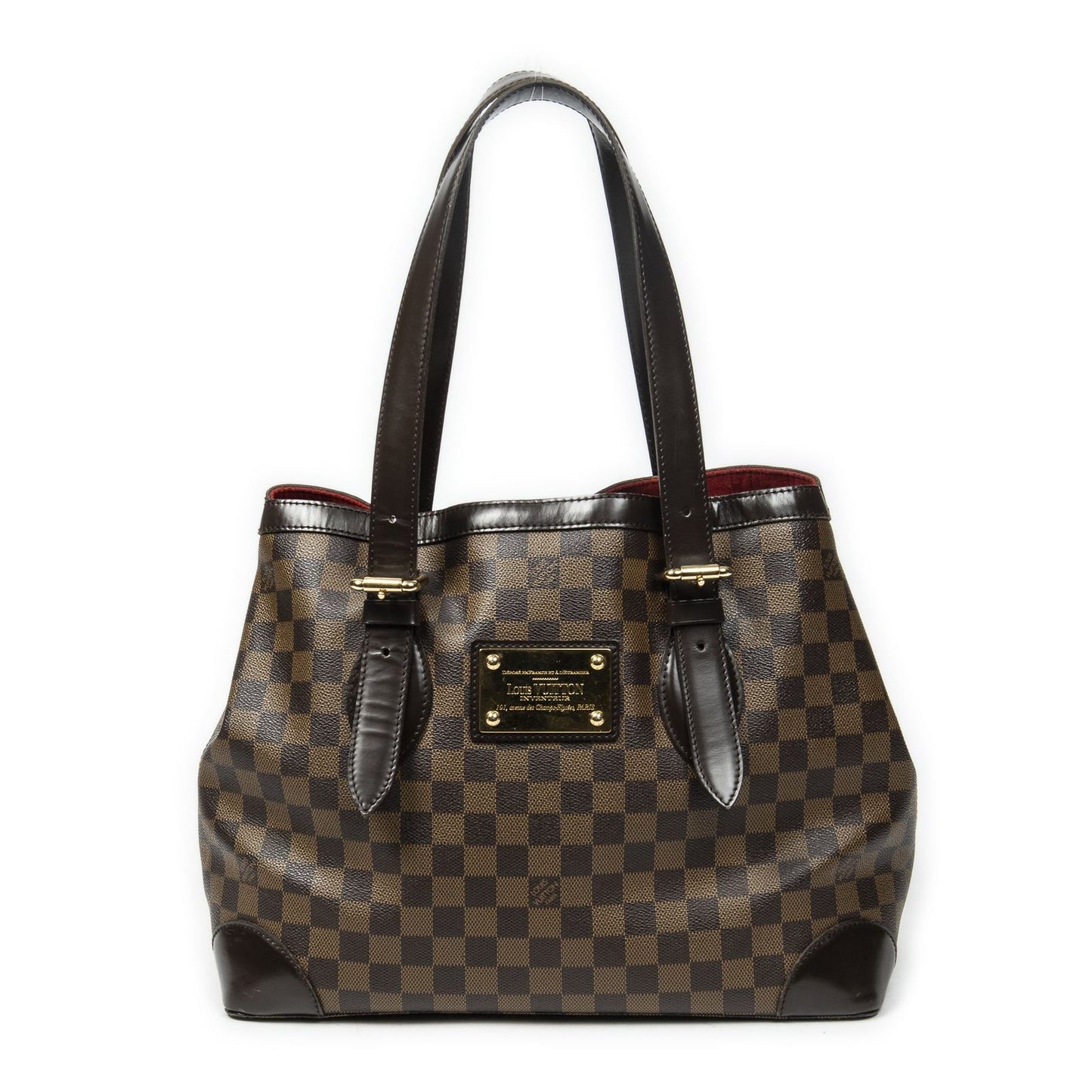 Louis Vuitton Hampstead Brown Damier Ebene Tote